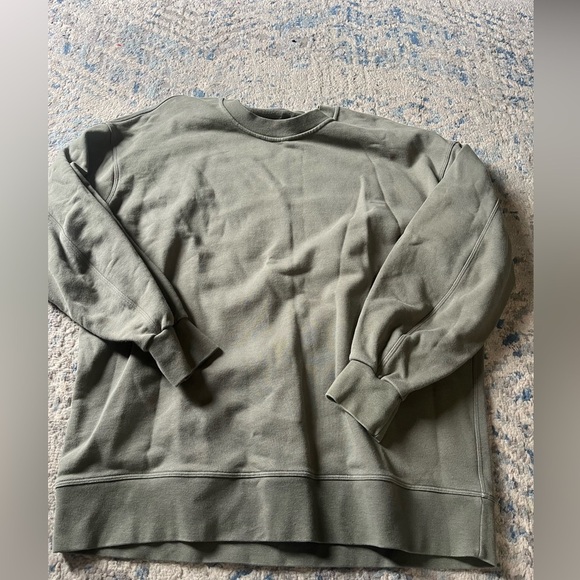 Lululemon perfectly oversized sweater green size 8 - Picture 1 of 3